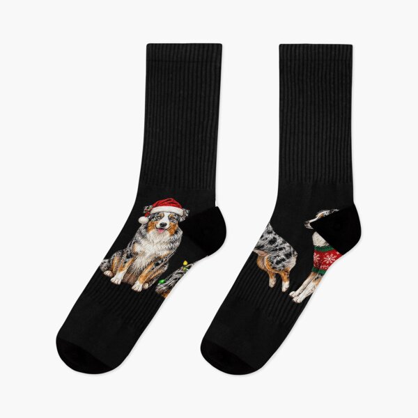 Item preview, Australian Shepherd Christmas  designed and sold by HarinDonreka.