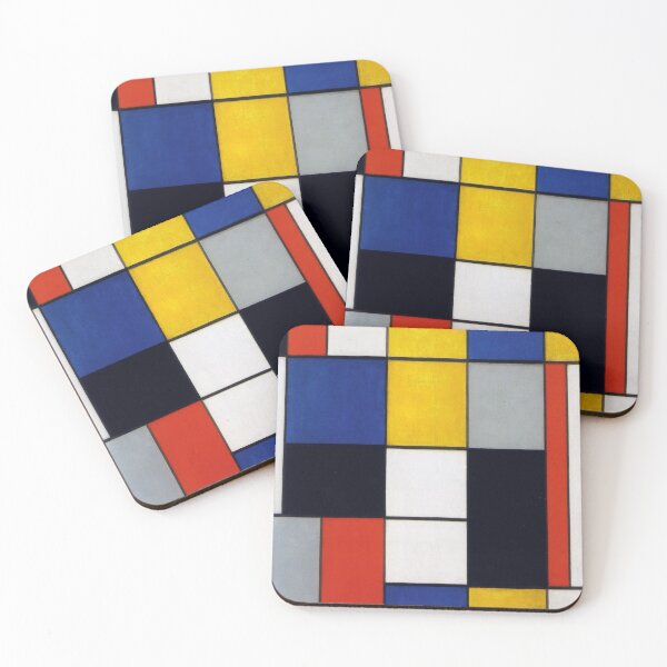 Item preview, Composition A by Piet Mondrian Abstract Geometric Modern Art #1 designed and sold by SalahBlt.