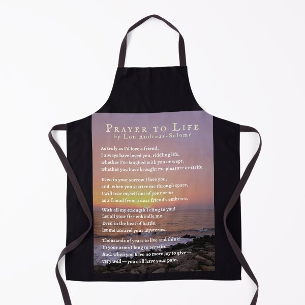 Item preview, Lou Andreas-Salomé quote: As truly as I'd love a friend, I always have loved you, riddling life, whether I've laughed with you or wept, designed and sold by artbleed.