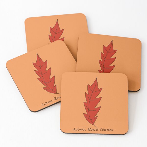 Item preview, Red oak leaf designed and sold by Art-by-Sina.