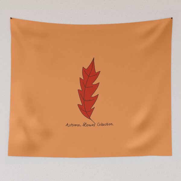 Item preview, Red oak leaf designed and sold by Art-by-Sina.