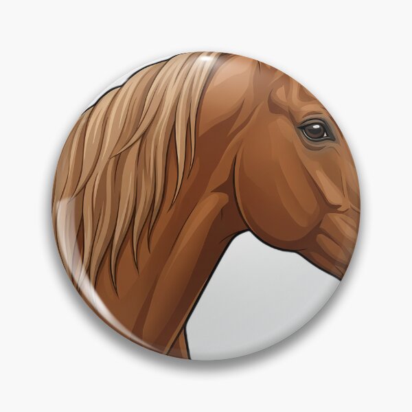 Item preview, Vintage Naturalist American Quarter Horse Portrait — Antique Horse Breed Art designed and sold by Catch333.