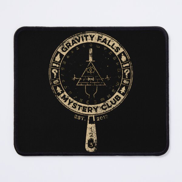 Item preview, Gravity Falls Mystery Club Logo Vintage designed and sold by ChickCharm.