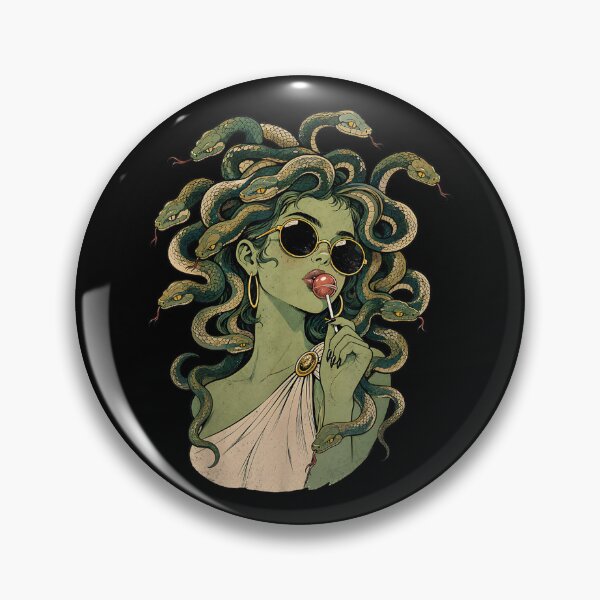 Item preview, Medusa Lollipop Sunglasses Greek Mythology Halloween  designed and sold by Daisy Grimes.
