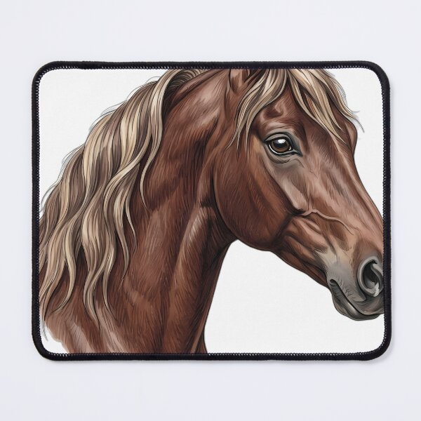 Item preview, Vintage Naturalist Morgan Horse Portrait — Antique Horse Breed Art designed and sold by Catch333.
