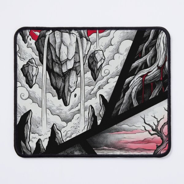 Item preview, Dark Fantasy Surreal Landscape Gothic Art designed and sold by ElagoozArt.