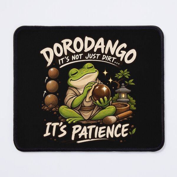 Item preview, Dorodango Frog Meditation – It’s Not Just Dirt, It’s Patience designed and sold by SidTastic .