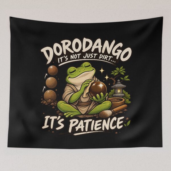Item preview, Dorodango Frog Meditation – It’s Not Just Dirt, It’s Patience designed and sold by SidTastic .