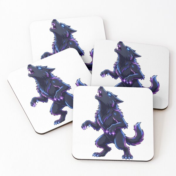 Item preview, Werewolf Neon Glow Sticker - Halloween designed and sold by Lesley D.