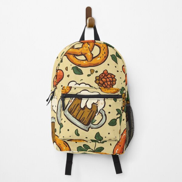 Item preview, Oktoberfest Pattern Beer Pretzel and Sausage designed and sold by Digital Design Art.