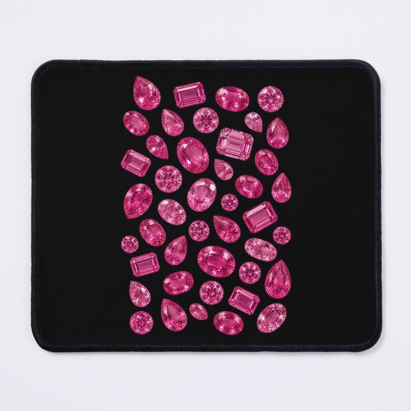 Item preview, BIRTHSTONE COLLECTION ⭐ SCATTER - AUGUST • PINK SPINEL • Modern designed and sold by WheelieGdArt.
