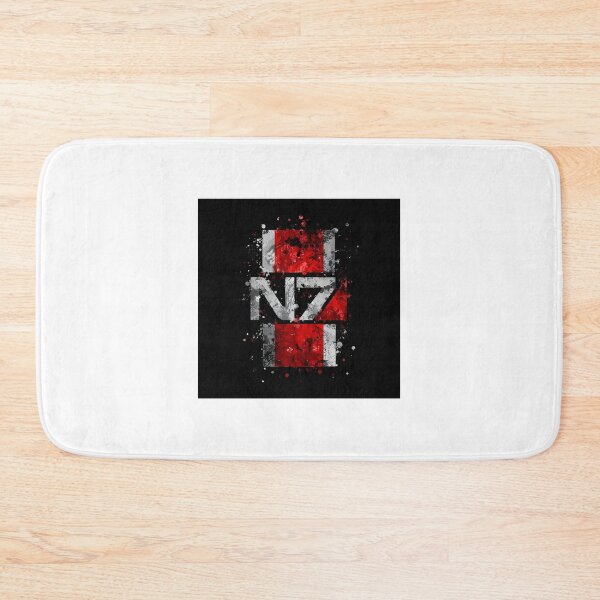 Aperçu de l'œuvre Mass Effect Inspired N Splatter Art Design for Sci-Fi Fans créée et vendue par Atoubiat.