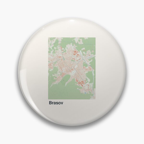 Item preview, Brasov Minimalistic Map Art designed and sold by MapsNerd.