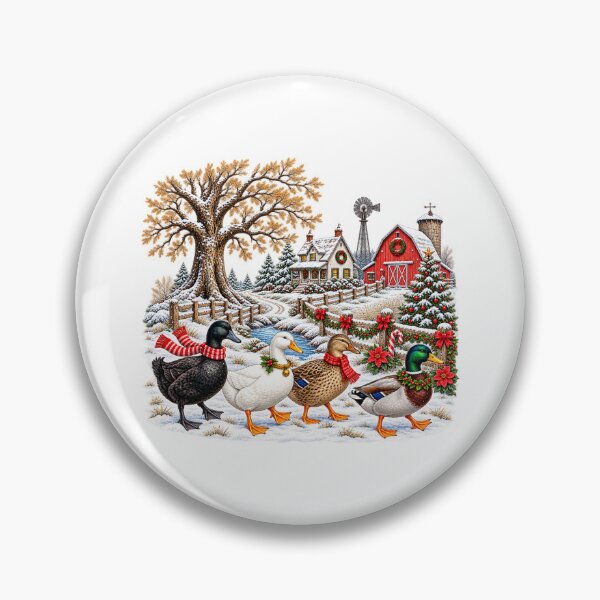 Item preview, Christmas Duck Farm  designed and sold by HarinDonreka.