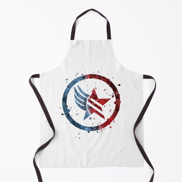 Item preview, Mass Effect Renegade and Paragon Combo Splatter Art Design designed and sold by BICHO2018.