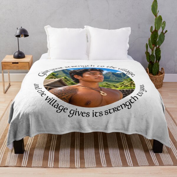 Item preview, Polynesian Community Proverb - Give your strength to the village | Pacific Art designed and sold by ShakaLife.org.
