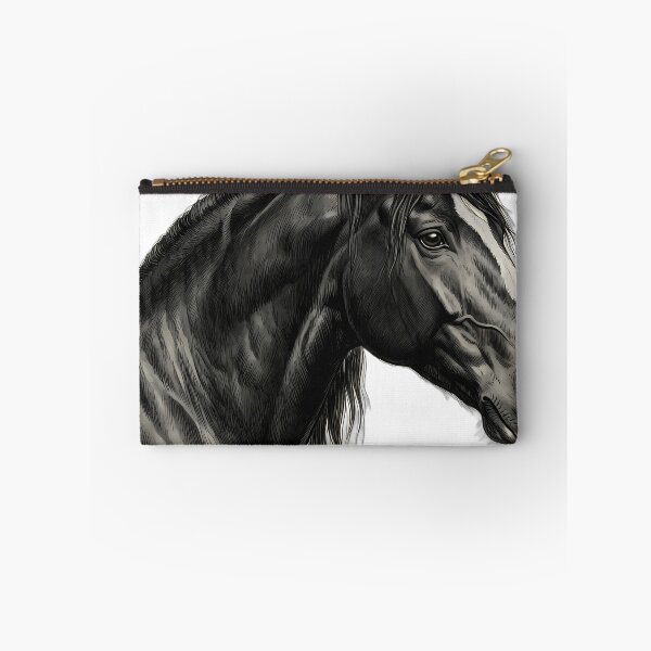 Aperçu de l'œuvre Vintage Naturalist Shire Horse Portrait — Antique Horse Breed Art créée et vendue par Catch333.