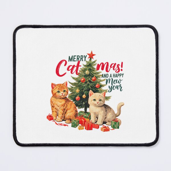 Item preview, Vintage Style Cat Lovers Holiday designed and sold by HarinDonreka.