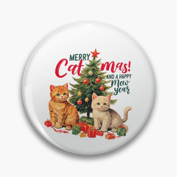 Item preview,  Vintage Style Cat Lovers Holiday designed and sold by HarinDonreka.