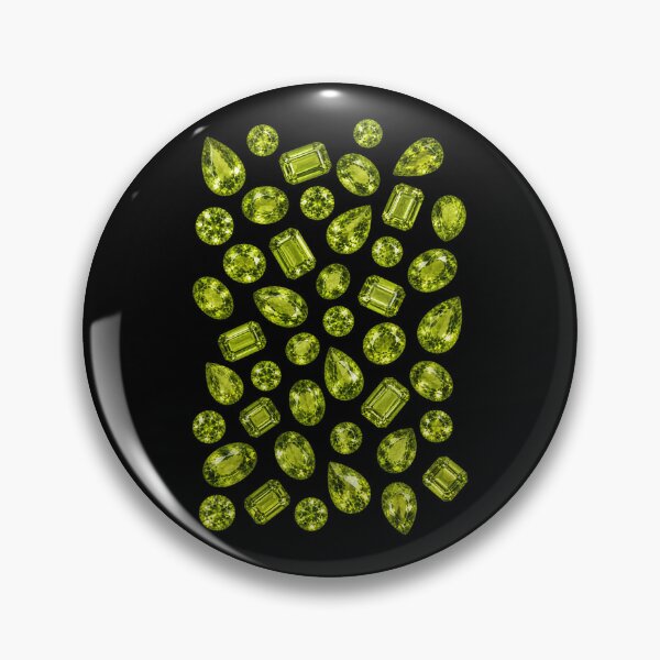 Item preview, BIRTHSTONE COLLECTION ⭐ SCATTER - AUGUST • PERIDOT • Modern designed and sold by WheelieGdArt.