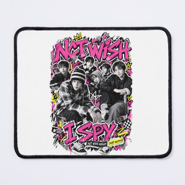 Item preview, NCT WISH I SPY Futuristic Kpop Poster designed and sold by Valeree Store.