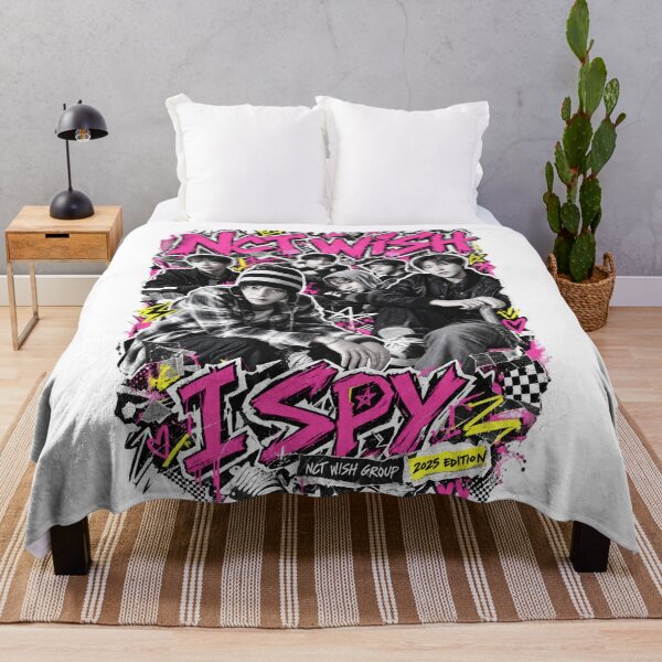 Item preview, NCT WISH I SPY Futuristic Kpop Poster designed and sold by Valeree Store.
