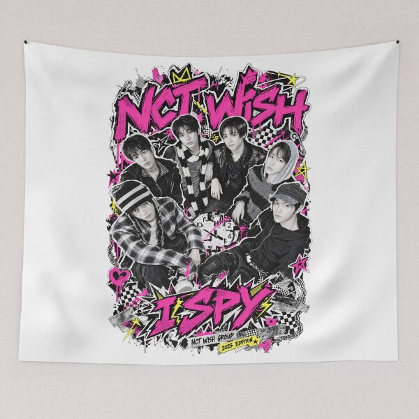 Item preview, NCT WISH I SPY Kpop Fan Merchandise designed and sold by Valeree Store.