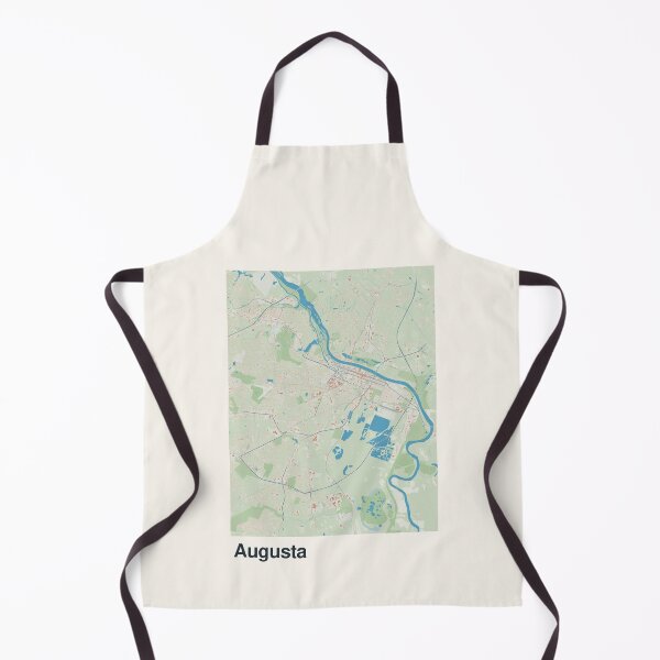 Item preview, Augusta Minimalistic Map Art designed and sold by MapsNerd.