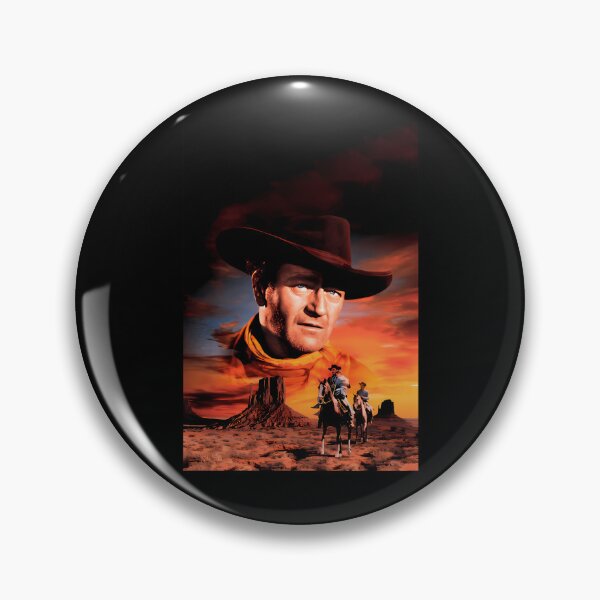 Item preview, Cowboy Portrait Over Horse Riders In Sunset Desert Valley Landscape designed and sold by PaulineUlrey.