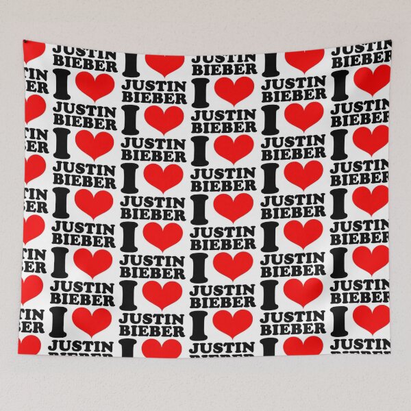 Item preview, I Love Justin Bieber designed and sold by matildemelo.