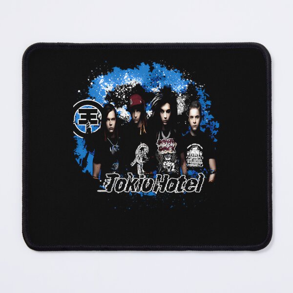 Item preview, Four Musician Members Portrait In Blue designed and sold by QuincyCovillon.