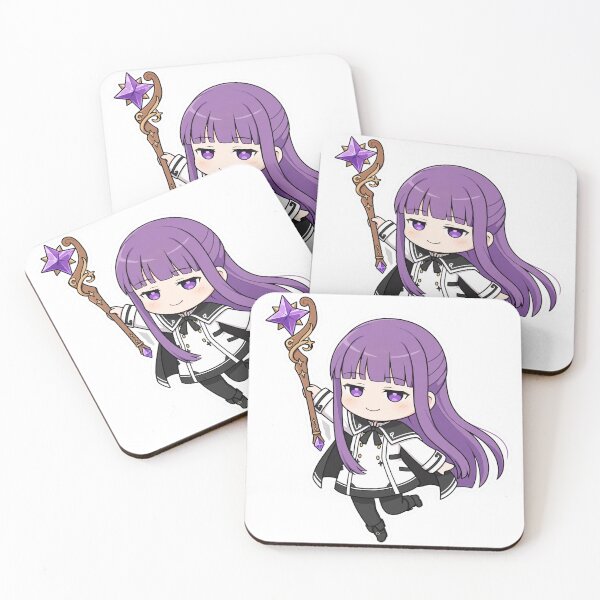 Item preview, Fern Classic Anime Chibi Sticker - Frieren: Beyond Journey's End Fan Art designed and sold by Lesley D.