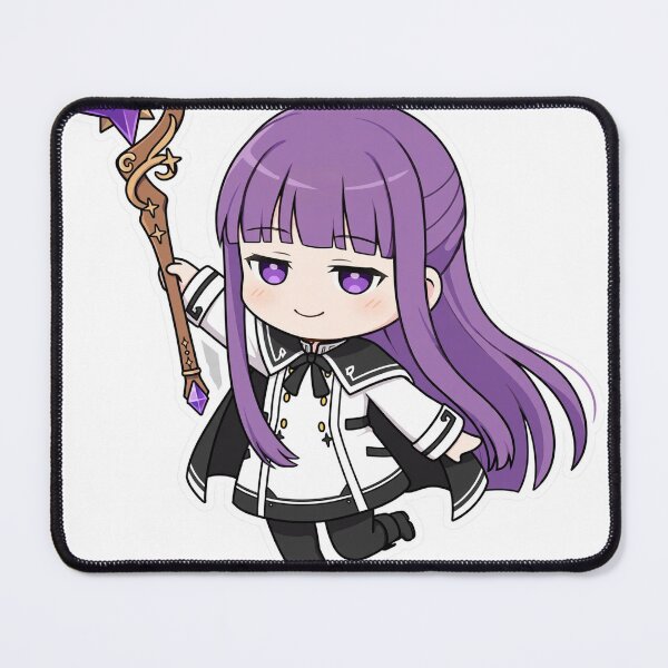 Item preview, Fern Classic Anime Chibi Sticker - Frieren: Beyond Journey's End Fan Art designed and sold by Lesley D.
