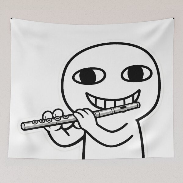 Item preview, Smiling Flutist designed and sold by Oqueartecura.