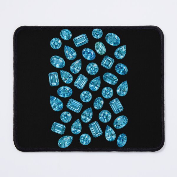 Item preview, BIRTHSTONE COLLECTION ⭐ SCATTER - DECEMBER • BLUE ZIRCON • Modern designed and sold by WheelieGdArt.