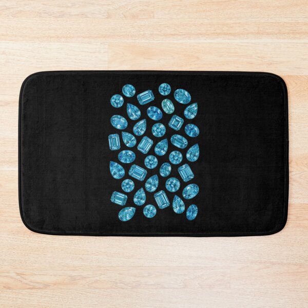 Item preview, BIRTHSTONE COLLECTION ⭐ SCATTER - DECEMBER • BLUE ZIRCON • Modern designed and sold by WheelieGdArt.