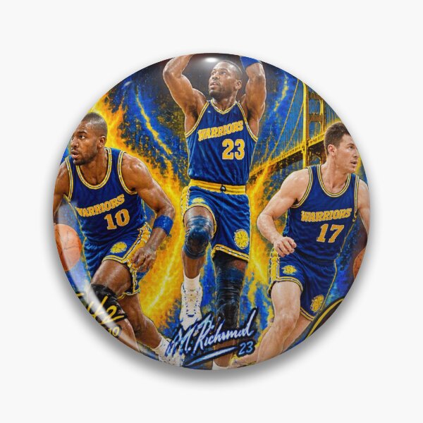 Item preview, RUN TMC Hardaway Richmond Mullin Warriors Basketball-26 designed and sold by HilaryJeannie.