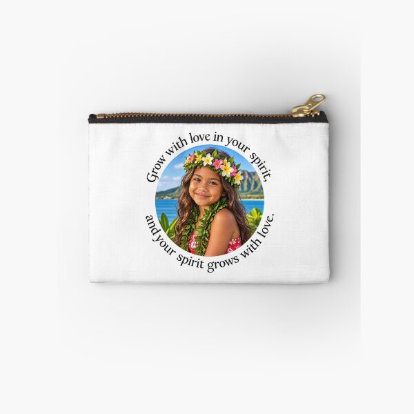 Item preview, Hawaii Aloha Proverb - Grow with love in your spirit | Pacific Art designed and sold by ShakaLife.org.