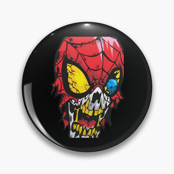 Item preview, Spider Mask Zombie Skull With Exposed designed and sold by QuincyCovillon.