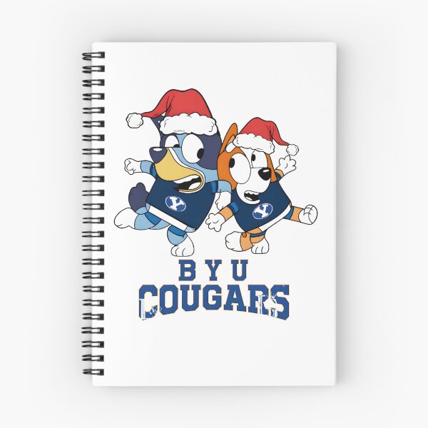 Item preview, Bluey BYU Cougarss Christmas designed and sold by Kleinpixel.