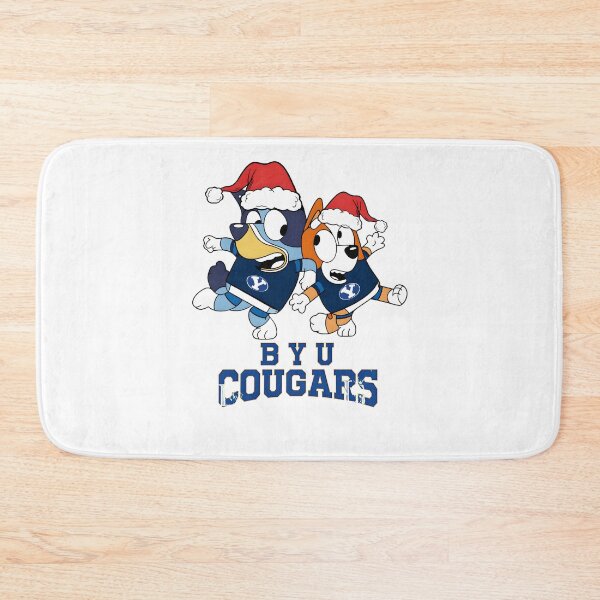 Item preview, Bluey BYU Cougarss Christmas designed and sold by Kleinpixel.