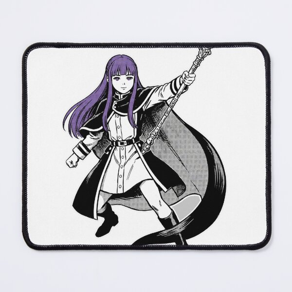 Item preview, Fern Bold Comic Inks Sticker - Frieren: Beyond Journey's End Fan Art designed and sold by Lesley D.