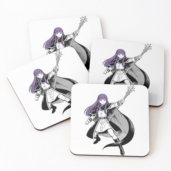 Item preview, Fern Bold Comic Inks Sticker - Frieren: Beyond Journey's End Fan Art designed and sold by Lesley D.