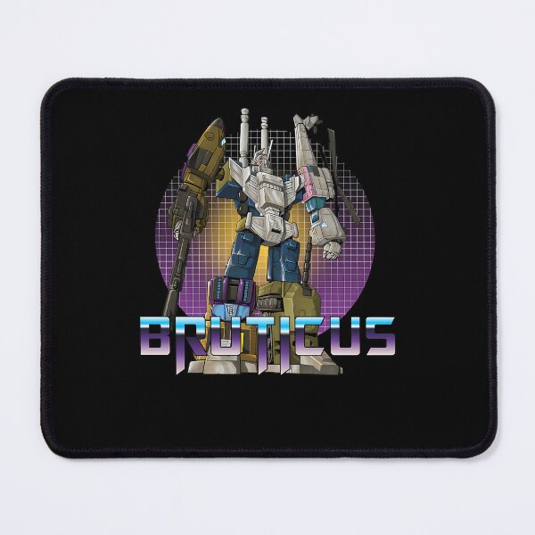 Item preview, Massive Combined Mecha Warrior Standing In Purple Grid Circle Frame designed and sold by PaulineUlrey.