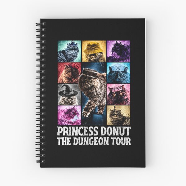 Item preview, Princess Donut Dungeon Crawler Carl, The Dungeon Tour Tee, DCC Cat, Funny Bookish Gift, Fantasy Read designed and sold by uimjerunok.