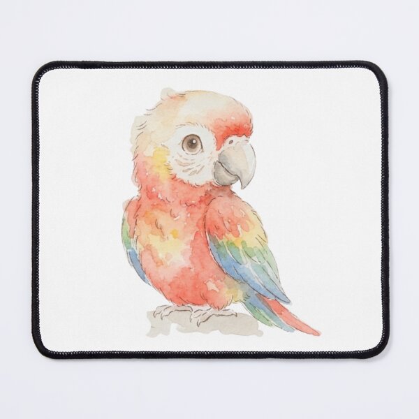 Item preview, Cute Macaw Parrot Jungle Watercolour Illustration designed and sold by made by Golightly x.