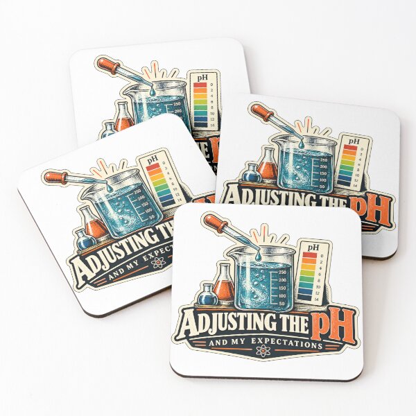 Item preview, Adjusting the pH and My Expectations – Funny Chemistry Lab Design designed and sold by ChicClicker.