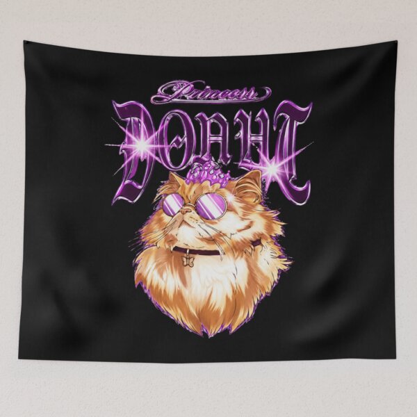 Item preview, Princess Donut Funny Cat Crown Sunglasses Retro  designed and sold by uimjerunok.