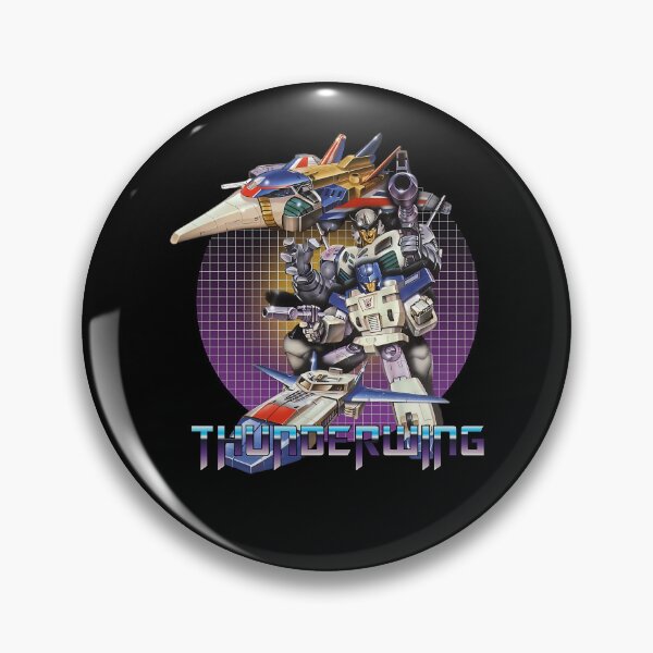 Item preview, Double Armored Jet Warrior Mech Standing In Purple Grid Circle Frame designed and sold by PaulineUlrey.