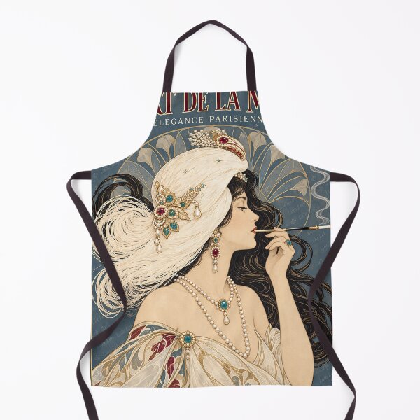 Item preview, The Art Of Fashion - Art Nouveau Poster - Manuel Orazi designed and sold by LuluLeb.